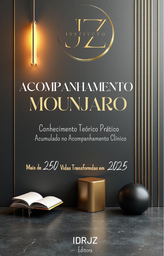 Capa do Guia Teórico-Prático de Acompanhamento Mounjaro do Instituto JZ
